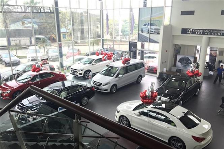 Showroom Mercedes-Benz VietNam Star quận Long Biên sở hữu không gian sang trọng